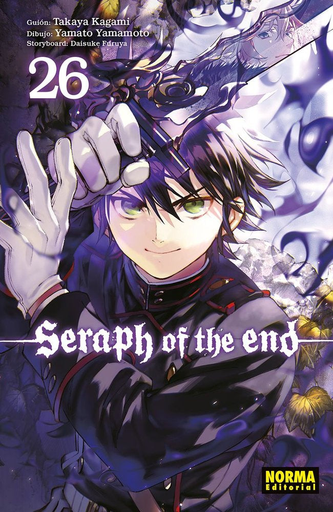 SERAPH OF THE END 26, de KAGAMI | portada del libro