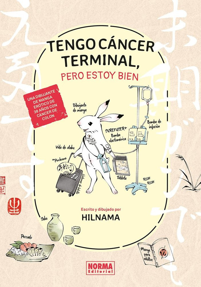 TENGO CANCER TERMINAL, PERO ESTOY BIEN, de HILNAMA | portada del libro
