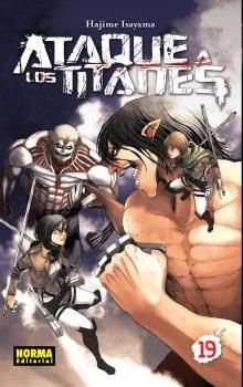 ATAQUE A LOS TITANES 19, de HAJIME ISAYAMA | portada del libro