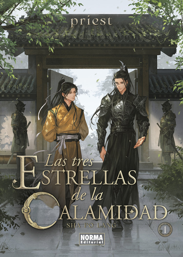 LAS TRES ESTRELLAS DE LA CALAMIDAD 01, de PRIEST | portada del libro