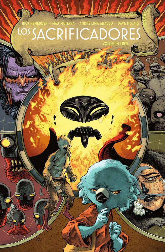 LOS SACRIFICADORES 03, de RICK REMENDER#MAX FIUMARA#DAVE MCCAIG | portada del libro