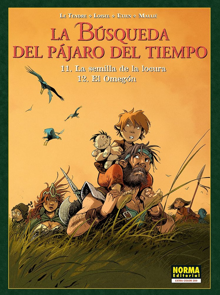LA BUSQUEDA DEL PAJARO DEL TIEMPO 11-12, de LE TENDRE#LOISIEL#ETIEN#MALLIE | portada del libro