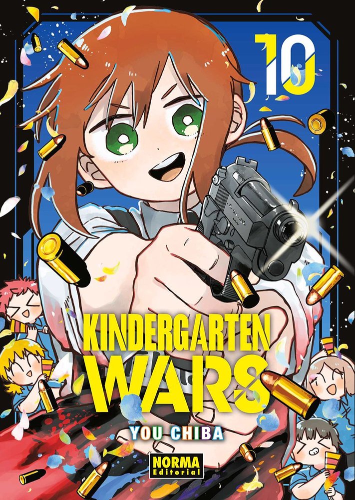 KINDERGARTEN WARS 10, de YOU CHIBA | portada del libro