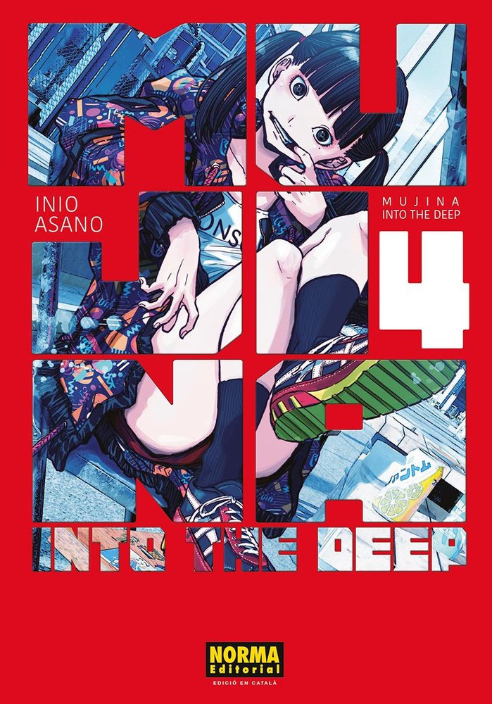 MUJINA INTO THE DEEP 04 CATALA, de  | portada del libro
