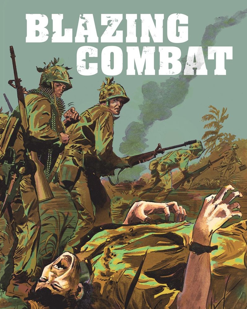 BLAZING COMBAT (NUEVA EDICION), de ARCHIE GOODWIN | portada del libro