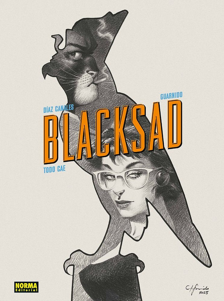 BLACKSAD 6. TODO CAE. EDICION 25 ANIVERSARIO, de JUAN DIAZ CANALES-JUANJO GUARN | portada del libro