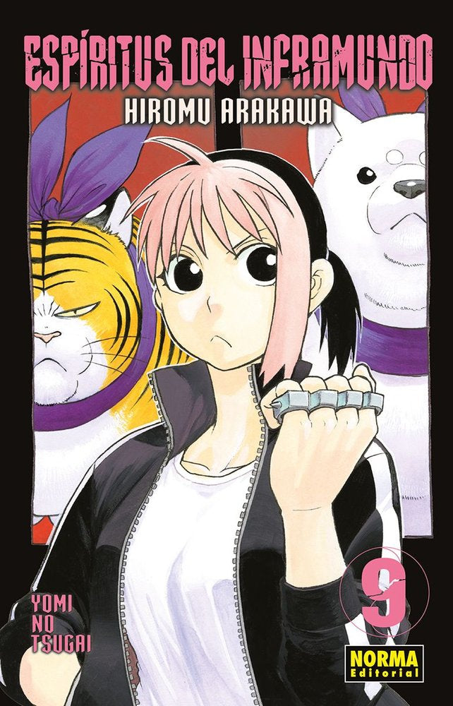 ESPIRITUS DEL INFRAMUNDO 09, de HIROMU ARAKAWA | portada del libro