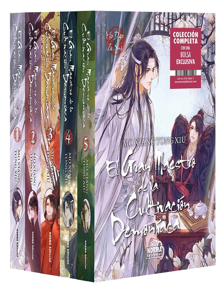 PACK COLECCION COMPLETA. EL GRAN MAESTRO DE LA CULTIVACION DEMONIACA, de , MO XIANG TONG XIU | portada del libro