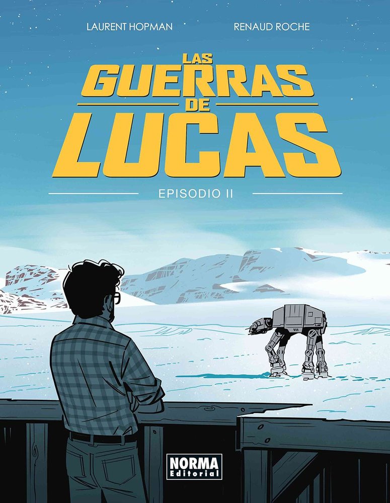 LAS GUERRAS DE LUCAS EPISODIO II, de LAURENT HOPMAN | portada del libro