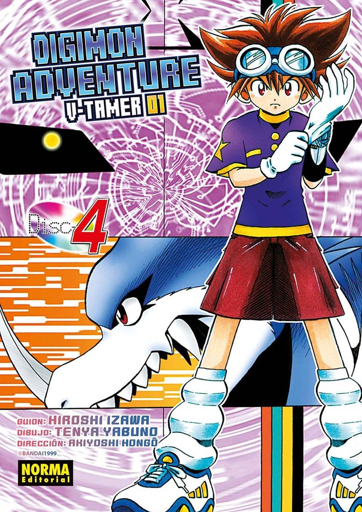 DIGIMON ADVENTURE V-TAMER 01 4, de YABUNO | portada del libro