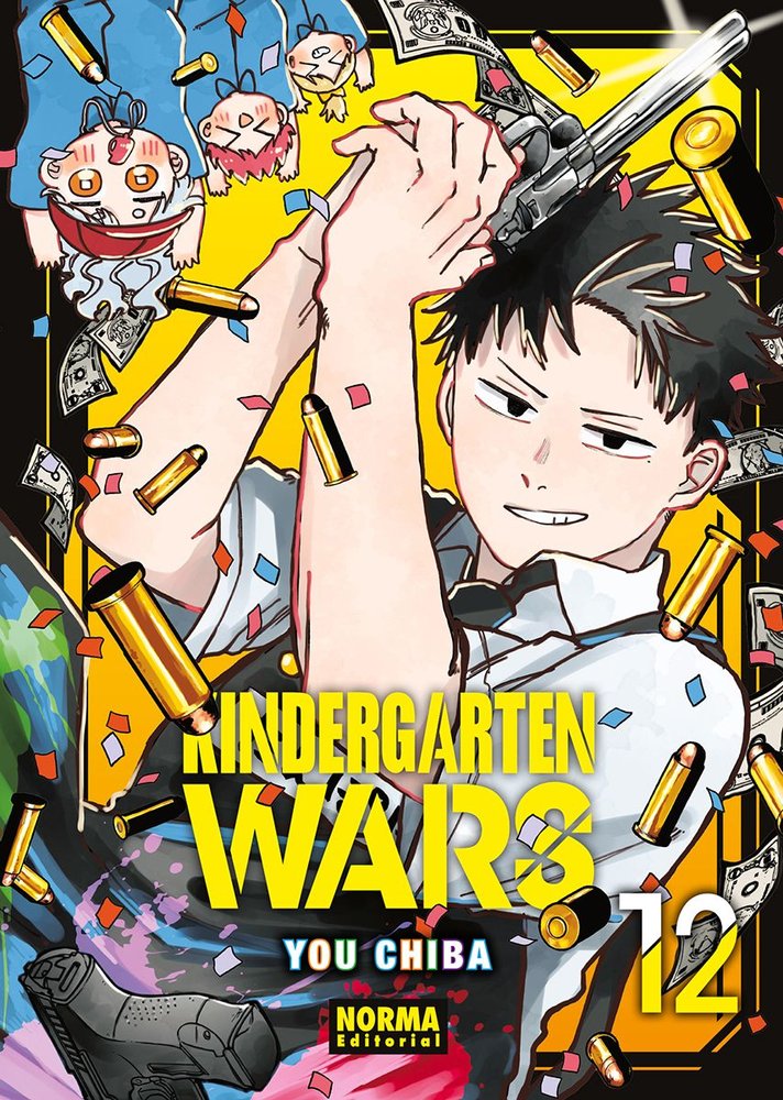 KINDERGARTEN WARS 12, de CHIBA | portada del libro