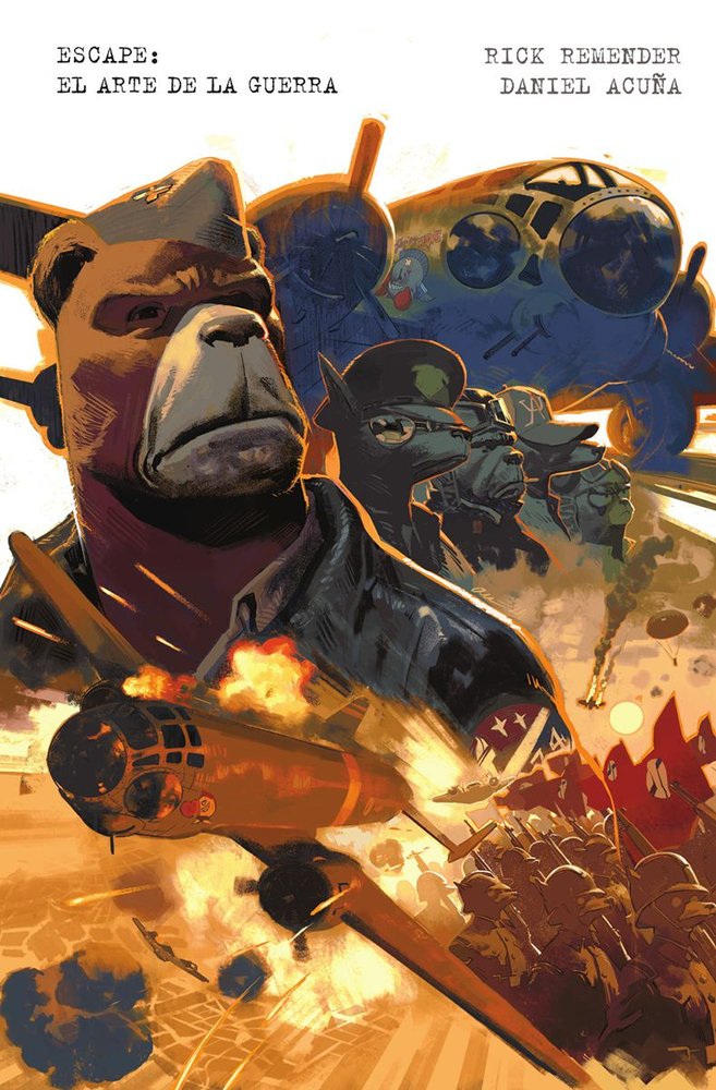 ESCAPE: EL ARTE DE LA GUERRA, de REMENDER | portada del libro