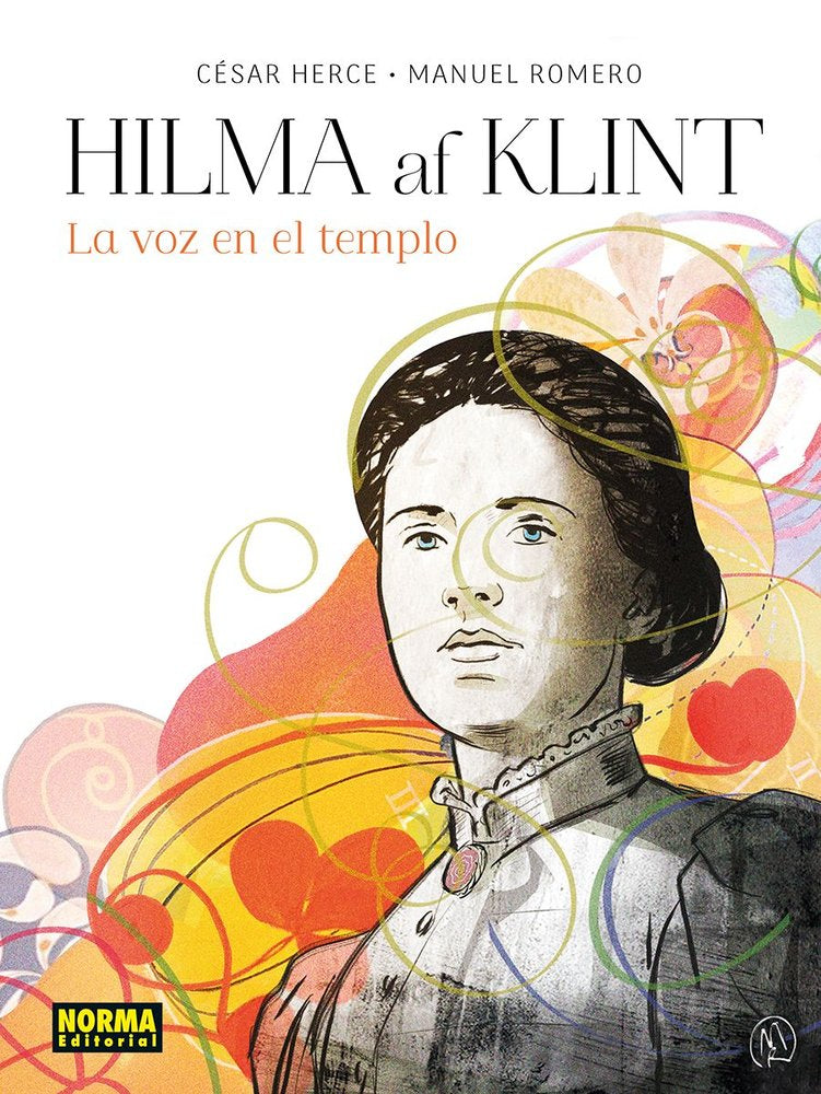 HILMA AF KLINT. LA VOZ EN EL TEMPLO, de HERCE | portada del libro