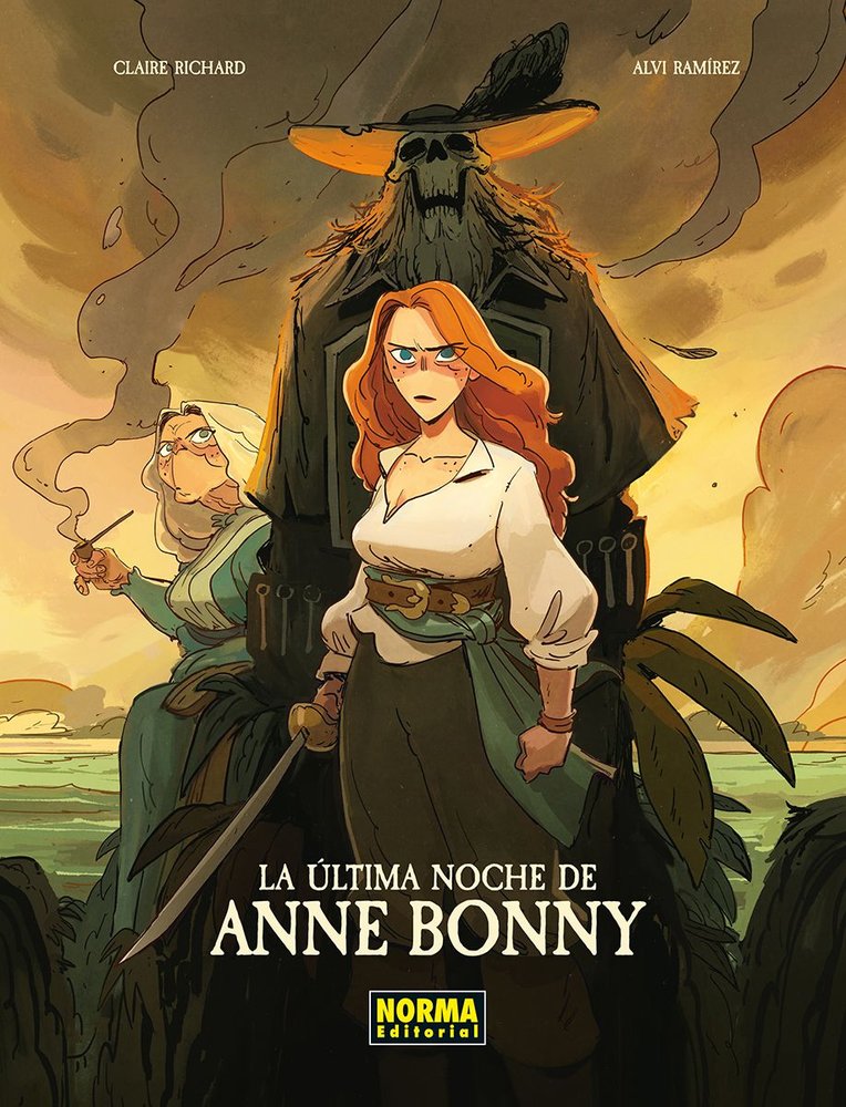 LA ULTIMA NOCHE DE ANNE BONNY, de RAMIREZ | portada del libro