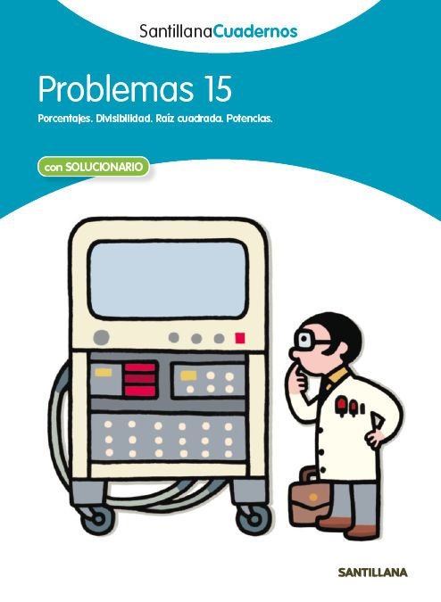 PROBLEMAS 15 SANTILLANA CUADERNOS, de Varios autores | portada del libro