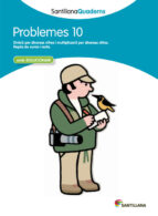 SANTILLANA QUADERNS PROBLEMES 10, de Varios autores | portada del libro