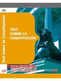 Test sobre la Constitución, de EDITORIAL CEP | portada del libro