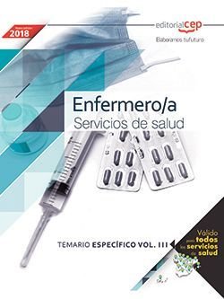 Enfermero/a. Servicios de salud. Temario Específico Vol. III. | portada del libro