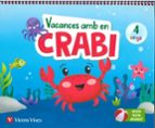 VACANCES AMB EN CRABI (4 ANYS), de Varios autores | portada del libro