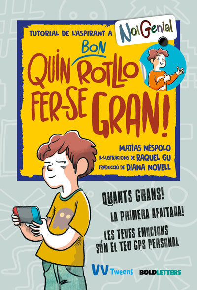 Quin bon rotllo fer-se gran!, de NESPOLO, MATIAS | portada del libro