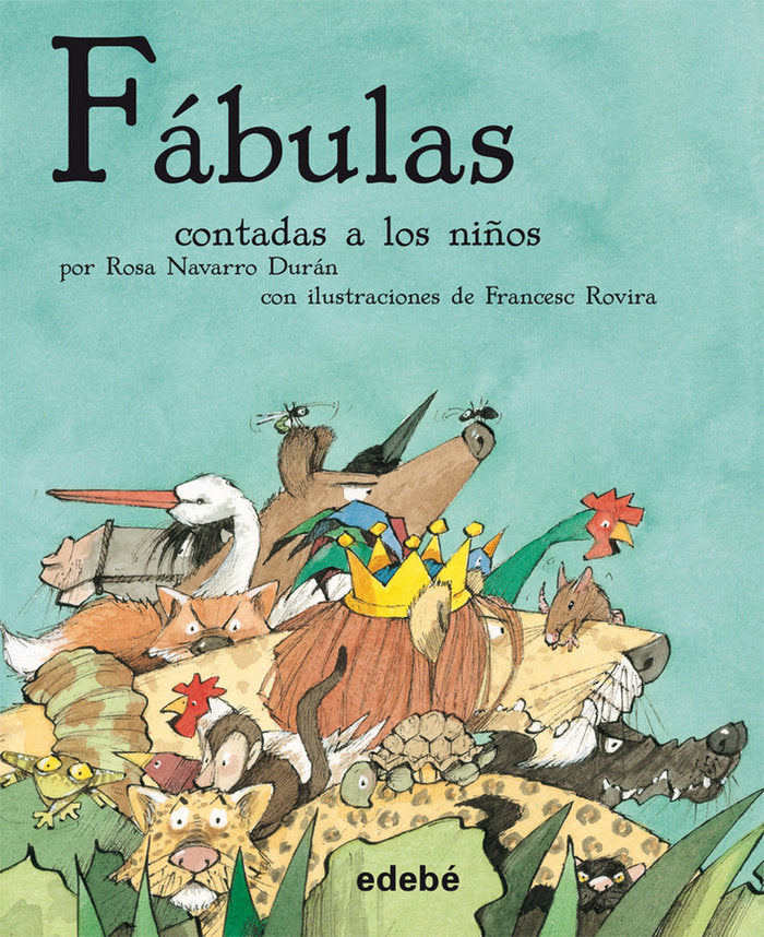Fábulas contadas a los niños, de Navarro Durán, Rosa | portada del libro