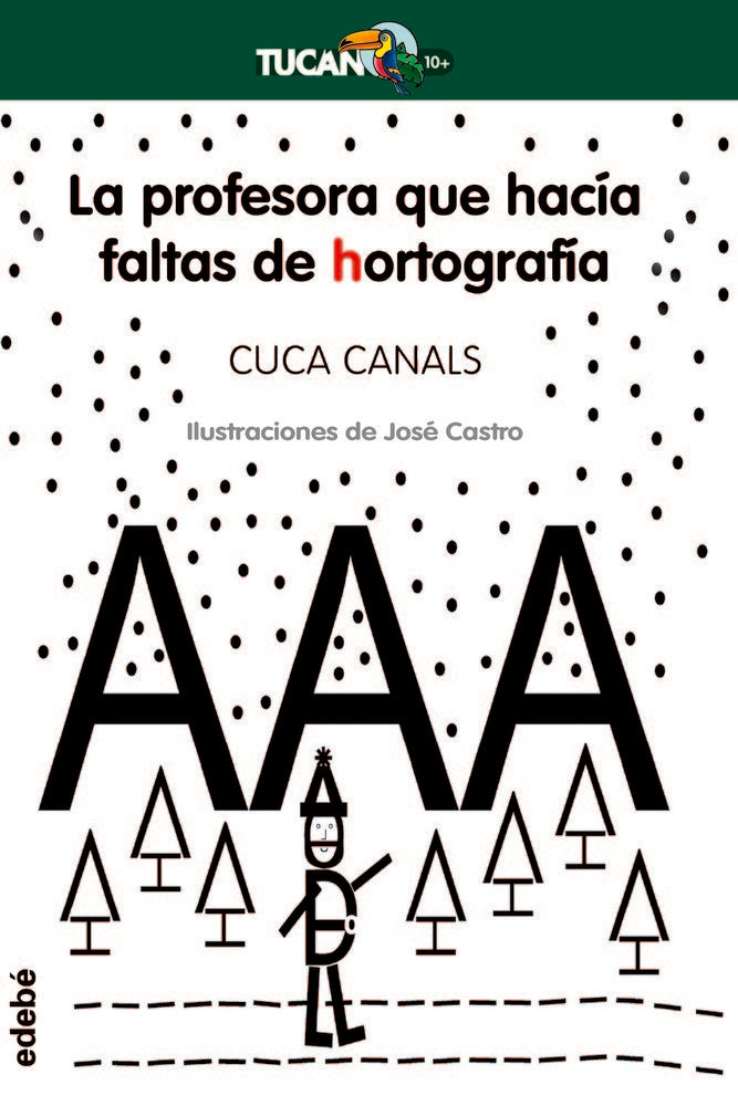 La profesora que hacía faltas de Hortografía, de Canals, Cuca | portada del libro