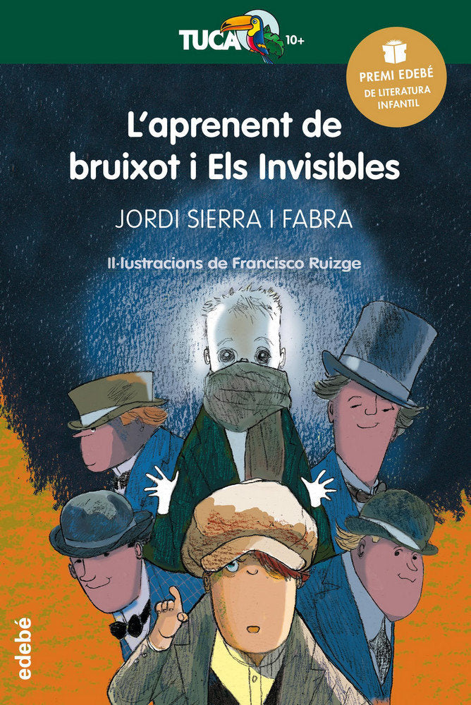 PREMI EDEBÉ INFANTIL 2016: LÆaprenent de bruixot i Els Invisibles, de Sierra i Fabra, Jordi | portada del libro