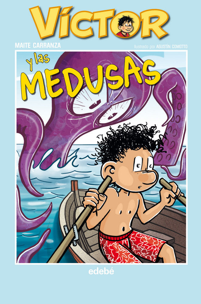 7. Víctor y las medusas, de Carranza i Gil Dolz del Castellar, Maite | portada del libro
