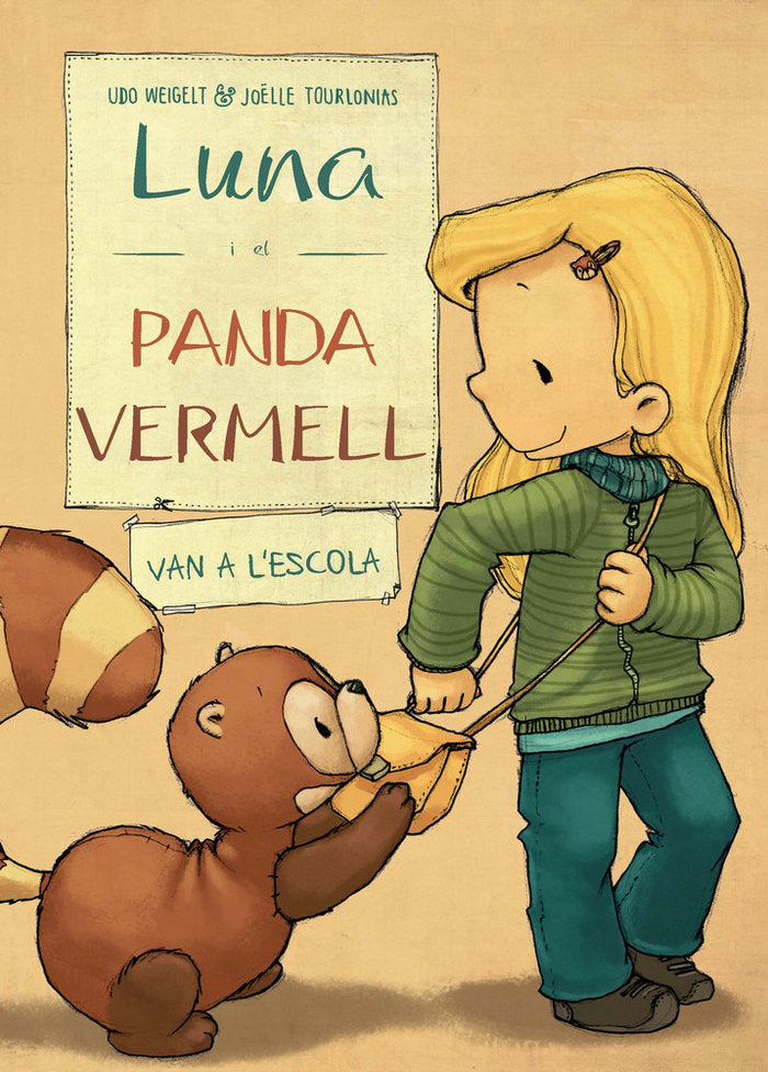 4. LUNA i el panda vermell van a lÆescola, de Weigelt, Udo | portada del libro