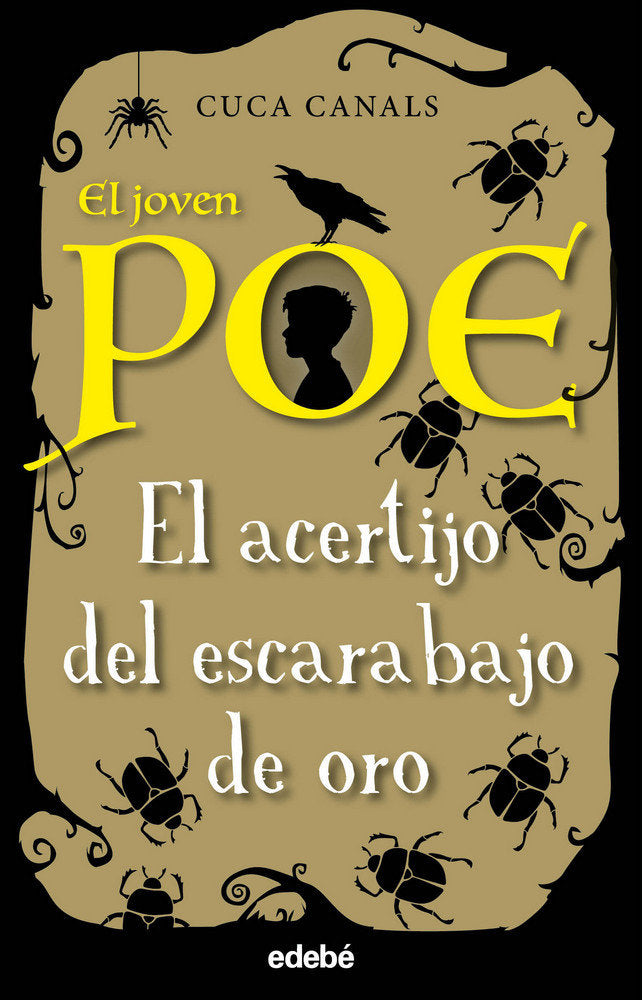 El joven Poe 5: EL ACERTIJO DEL ESCARABAJO DE ORO, de Canals, Cuca | portada del libro