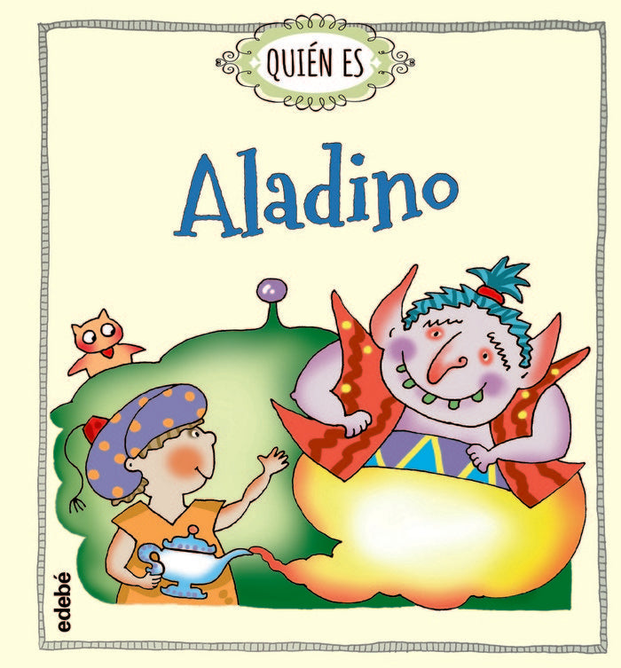Quién es ALADINO, de Navarro Duran, Rosa | portada del libro