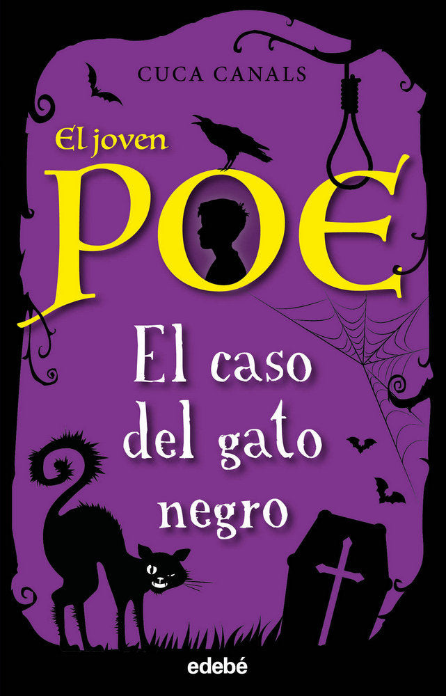 El joven Poe 6: EL CASO DEL GATO NEGRO, de Canals, Cuca | portada del libro