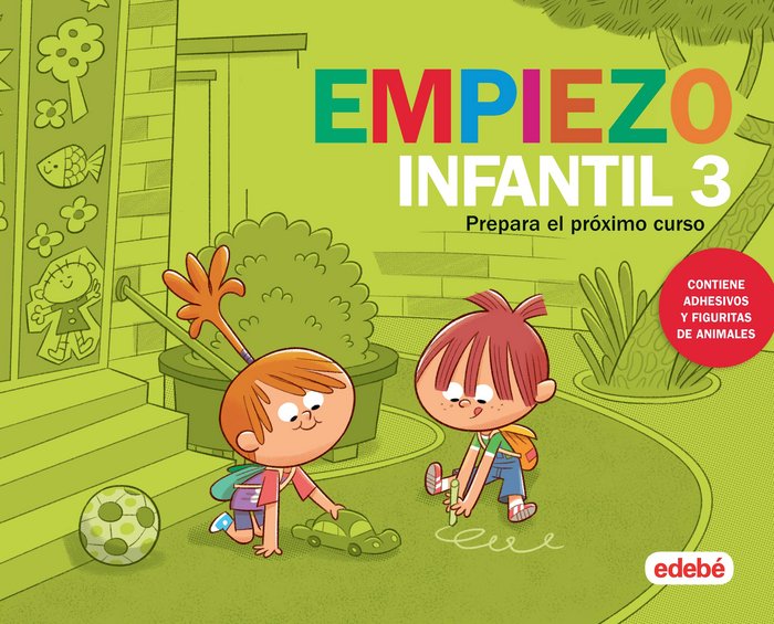 EMPIEZO INFANTIL 3, de Edebé, Obra Colectiva | portada del libro