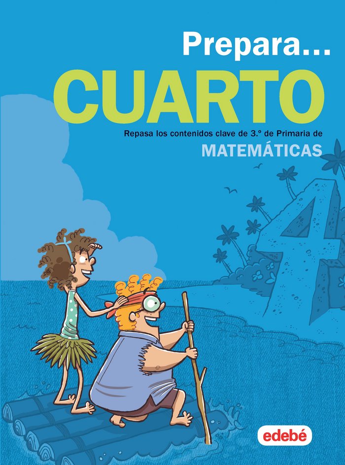PREPARA MATEMÁTICAS 4, de Edebé, Obra Colectiva | portada del libro