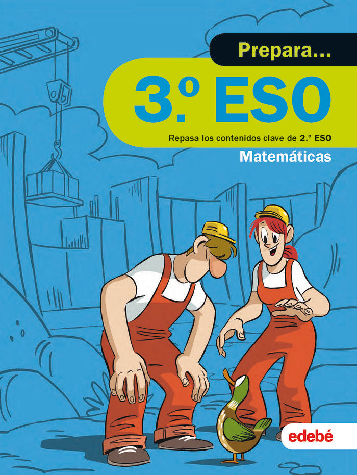 PREPARA MATEMÁTICAS 3.º ESO, de Edebé, Obra Colectiva | portada del libro