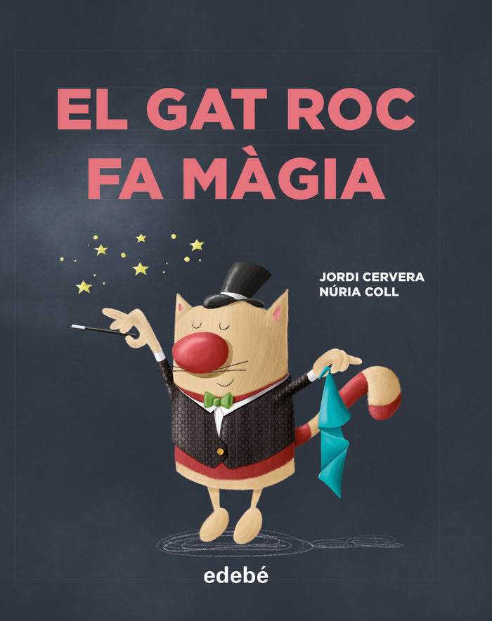 EL GAT ROC FA MÀGIA, de Cervera i Nogués, Jordi | portada del libro