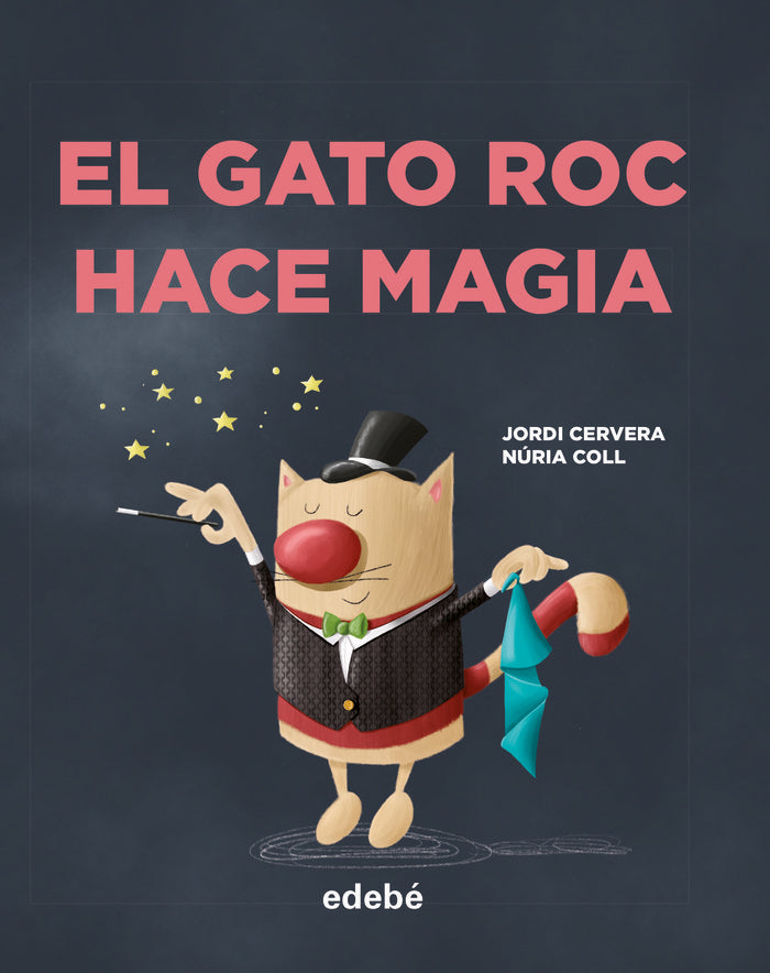 EL GATO ROC HACE MAGIA, de Cervera i Nogués, Jordi | portada del libro