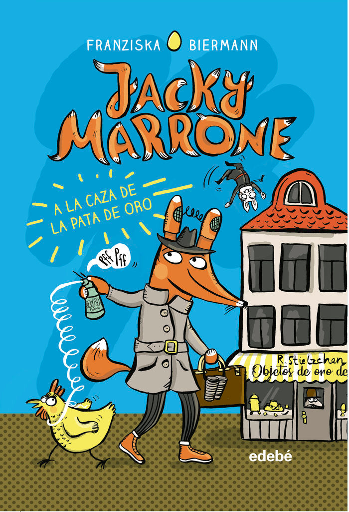 Jacky Marrone a la caza de la pata de oro, de Biermann, Franziska | portada del libro