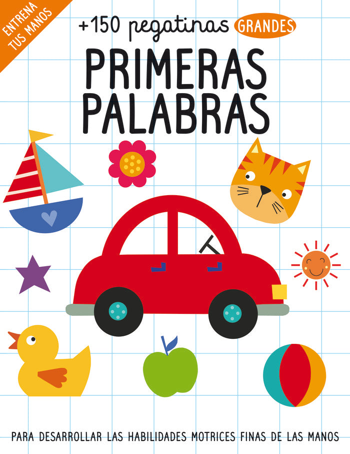 150 PEGATINAS PRIMERAS PALABRAS | portada del libro