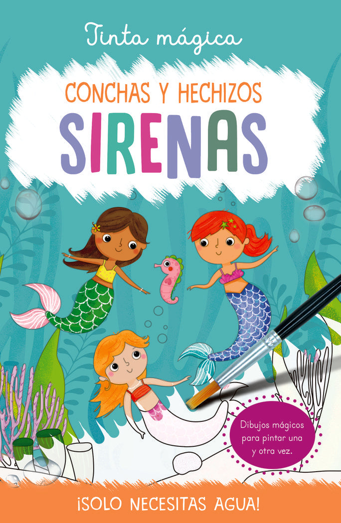 Tinta mágica: Sirenas, de Cooper, Jenny | portada del libro