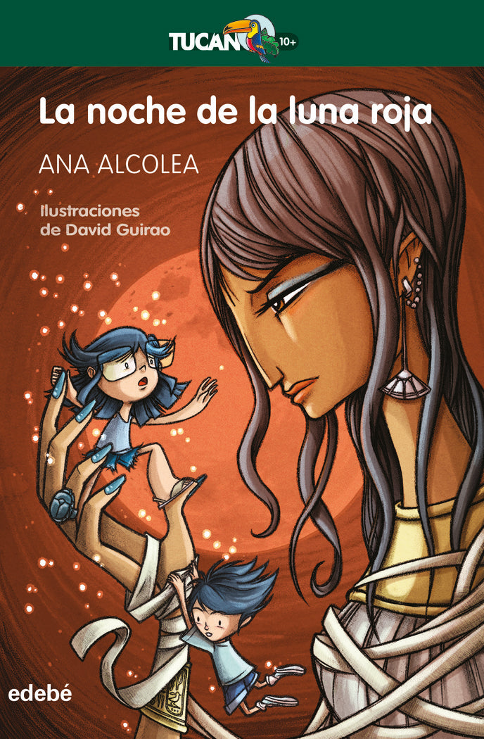 LA NOCHE DE LA LUNA ROJA, de ANA ALCOLEA | portada del libro