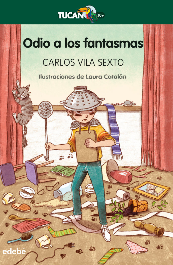 ODIO A LOS FANTASMAS, de CARLOS VILA SEXTO | portada del libro