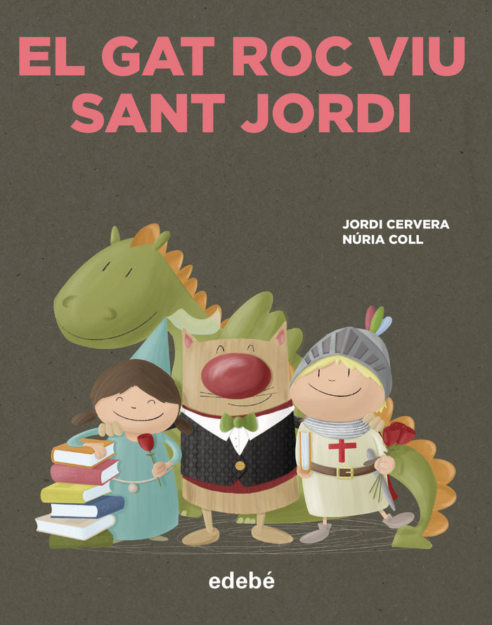 EL GAT ROC VIU SANT JORDI, de JORDI CERVERA | portada del libro