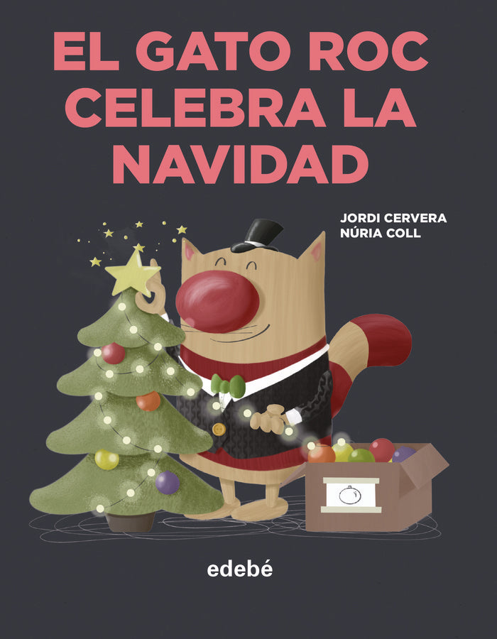 EL GATO ROC CELEBRA LA NAVIDAD, de JORDI CERVERA | portada del libro