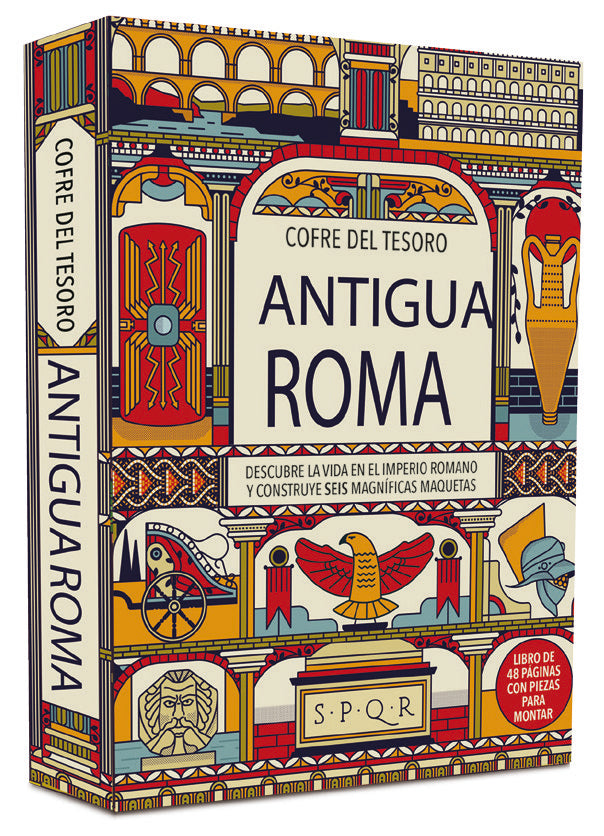 COFRE DEL TESORO ANTIGUA ROMA | portada del libro