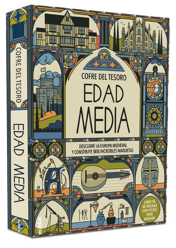 COFRE DEL TESORO LA EDAD MEDIA | portada del libro