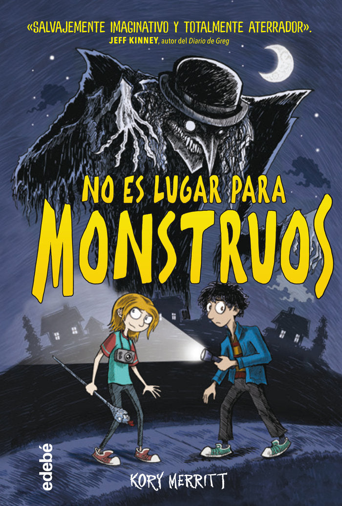 NO ES LUGAR PARA MONSTRUOS, de KORY MERRITT | portada del libro