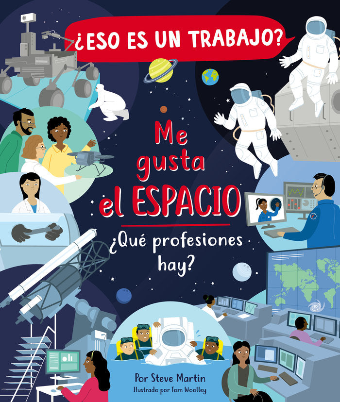 ESO ES UN TRABAJO ME GUSTA EL ESPACIO | portada del libro
