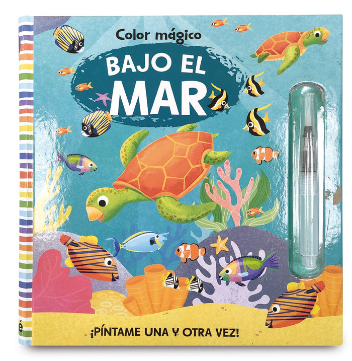 COLOR MAGICO BAJO EL MAR, de VARIOS AUTORES | portada del libro