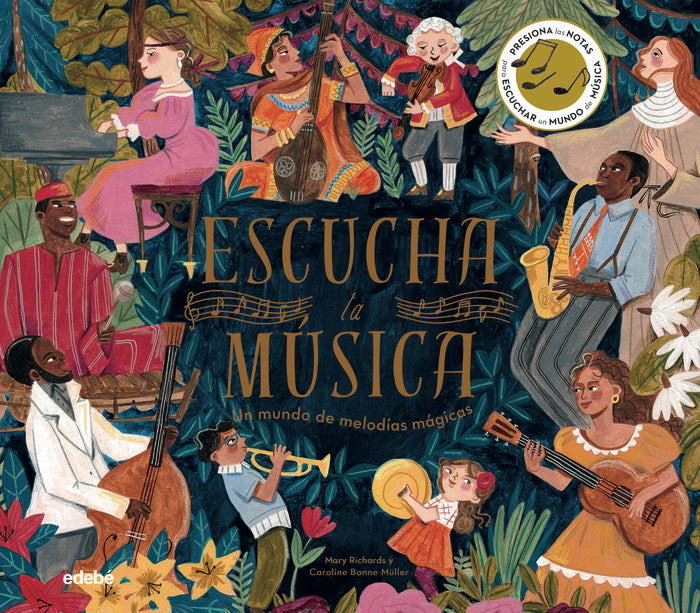ESCUCHA LA MUSICA, de MARY RICHARDS | portada del libro